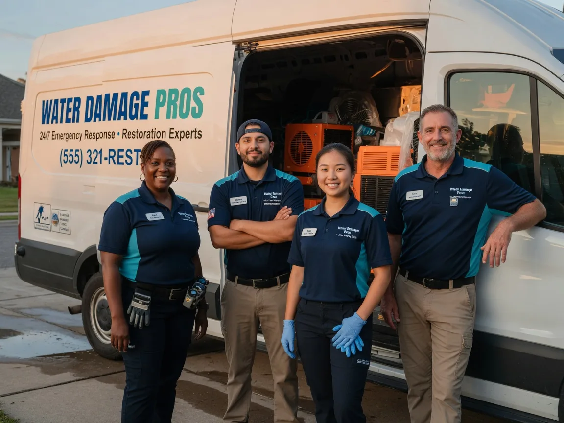 Water Damage Restoration company in Claremont, IL
